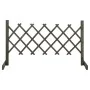 Valla de jardín enrejado madera maciza de abeto gris 120x60 cm de vidaXL, Paneles de vallas - Ref: Foro24-314823, Precio: 27,...