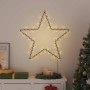 Luces de Navidad Silueta de Estrella 50 LEDs blanco cálido de , Luces de Navidad - Ref: Foro24-4019601, Precio: 34,09 €, Desc...