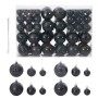 Bolas de Navidad 100 unidades negro Ø3/4/6 cm de , Adornos festivos - Ref: Foro24-4100005, Precio: 23,38 €, Descuento: %