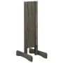 Valla de jardín enrejado madera maciza de abeto gris 120x60 cm de vidaXL, Paneles de vallas - Ref: Foro24-314823, Precio: 27,...