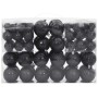 Bolas de Navidad 100 unidades negro Ø3/4/6 cm de , Adornos festivos - Ref: Foro24-4100005, Precio: 23,38 €, Descuento: %