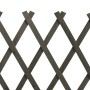 Valla de jardín enrejado madera maciza de abeto gris 120x60 cm de vidaXL, Paneles de vallas - Ref: Foro24-314823, Precio: 26,...