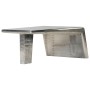 Mesa de centro estilo aviador vintage de aluminio en Mesas de centro | Comprar online en Foru.es