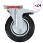 Ruedas giratorias 24 unidades 200 mm de , Manipulación de materiales - Ref: Foro24-278009, Precio: 340,23 €, Descuento: %