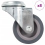 Ruedas giratorias con agujero pasador 8 unidades 50 mm de , Manipulación de materiales - Ref: Foro24-277841, Precio: 27,54 €,...