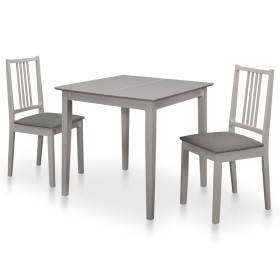 Juego de muebles de comedor 3 piezas MDF gris de , muebles para cocinas y comedores - Ref: Foro24-276397, Precio: 316,73 €, D...