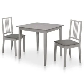 Juego de muebles de comedor 3 piezas MDF gris de , muebles para cocinas y comedores - Ref: Foro24-276397, Precio: 311,37 €, D...