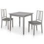Juego de muebles de comedor 3 piezas MDF gris de , muebles para cocinas y comedores - Ref: Foro24-276397, Precio: 316,73 €, D...