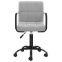 Sillas de comedor giratorias 2 uds de terciopelo gris claro de , Sillas de comedor - Ref: Foro24-334721, Precio: 128,32 €, De...