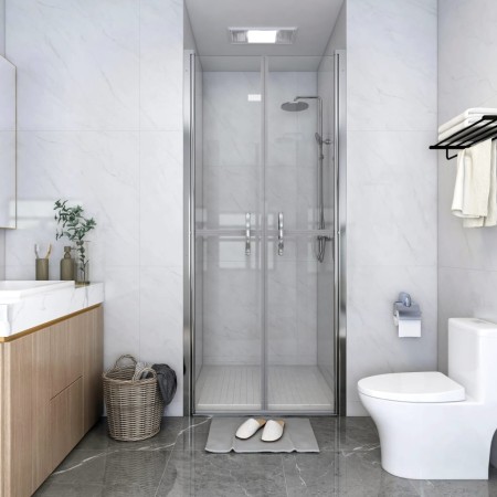 Puerta de ducha transparente ESG 86x190 cm de vidaXL, Puertas de ducha - Ref: Foro24-148781, Precio: 255,56 €, Descuento: %