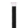 Cuerda de trabajo poliéster negro 20 mm 50 m de , Sogas y cuerdas metálicas - Ref: Foro24-152841, Precio: 91,06 €, Descuento: %
