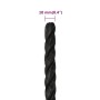 Cuerda de trabajo polipropileno negro 10 mm 25 m de , Sogas y cuerdas metálicas - Ref: Foro24-153011, Precio: 14,51 €, Descue...