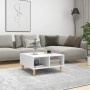 Mesa de centro madera contrachapada blanco 60x60x30 cm de , Mesas de centro - Ref: Foro24-805977, Precio: 51,56 €, Descuento: %