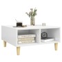 Mesa de centro madera contrachapada blanco 60x60x30 cm de , Mesas de centro - Ref: Foro24-805977, Precio: 51,56 €, Descuento: %