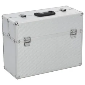 Caja de herramientas aluminio plateado 47x36x20 cm de , Cajas de herramientas - Ref: Foro24-91845, Precio: 57,92 €, Descuento: %