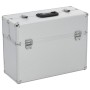 Caja de herramientas aluminio plateado 47x36x20 cm de , Cajas de herramientas - Ref: Foro24-91845, Precio: 59,12 €, Descuento: %