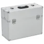Silver aluminum toolbox 47x36x20 cm by , Toolboxes - Ref: Foro24-91845, Price: 57,92 €, Discount: %