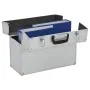 Silver aluminum toolbox 47x36x20 cm by , Toolboxes - Ref: Foro24-91845, Price: 57,92 €, Discount: %