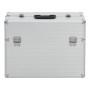 Caja de herramientas aluminio plateado 47x36x20 cm de , Cajas de herramientas - Ref: Foro24-91845, Precio: 59,12 €, Descuento: %