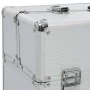 Silver aluminum toolbox 47x36x20 cm by , Toolboxes - Ref: Foro24-91845, Price: 57,92 €, Discount: %