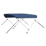 Bimini Top 2 Schleifen marineblau 180x150x110 cm von vidaXL, Aufbewahrungsabdeckungen für Boote - Ref: Foro24-93128, Preis: 9...