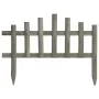 Gartenkanten 10 Stück aus Fichtenholz 4,4 m von vidaXL, Garteneinfassung und Einfassung - Ref: Foro24-314847, Preis: 39,11 €,...