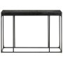 Mesa consola madera maciza de acacia y mango negro 110x35x76 cm de , Mesas auxiliares - Ref: Foro24-321612, Precio: 128,94 €,...