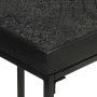 Mesa consola madera maciza de acacia y mango negro 110x35x76 cm de , Mesas auxiliares - Ref: Foro24-321612, Precio: 128,94 €,...