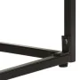 Solid acacia wood and black mango console table 110x35x76 cm by , Side tables - Ref: Foro24-321612, Price: 129,80 €, Discount: %