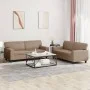 2-piece sofa set synthetic leather cappuccino by , Sofas - Ref: Foro24-3201918, Price: 479,24 €, Discount: %