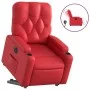 Sillón elevable eléctrico cuero artificial rojo de , Sillones - Ref: Foro24-3204791, Precio: 335,12 €, Descuento: %