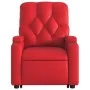 Sillón elevable eléctrico cuero artificial rojo de , Sillones - Ref: Foro24-3204791, Precio: 335,12 €, Descuento: %