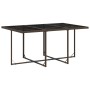 Set comedor de jardín 7 pzas con cojines ratán sintético marrón de , Conjuntos de jardín - Ref: Foro24-3211269, Precio: 381,0...