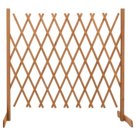 Valla de jardín enrejada madera maciza abeto naranja 180x100 cm de vidaXL, Paneles de vallas - Ref: Foro24-314828, Precio: 27...