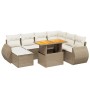Juego de sofás de jardín con cojines beige 8 pzas ratán PE de , Conjuntos de jardín - Ref: Foro24-3275830, Precio: 580,20 €, ...