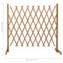 Valla de jardín enrejada madera maciza abeto naranja 180x100 cm de vidaXL, Paneles de vallas - Ref: Foro24-314828, Precio: 27...