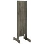 Valla de jardín enrejado madera maciza de abeto gris 150x80 cm de vidaXL, Paneles de vallas - Ref: Foro24-314827, Precio: 27,...