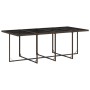 Set comedor para jardín 9 pzas y cojines ratán sintético marrón de , Conjuntos de jardín - Ref: Foro24-3211281, Precio: 506,4...