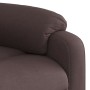 Sillón reclinable de masaje eléctrico tela marrón oscuro de , Sillones - Ref: Foro24-3204973, Precio: 291,57 €, Descuento: %