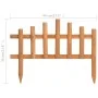 Garden edging 10 units fir wood 4.4 m by vidaXL, Garden edging and edging - Ref: Foro24-314846, Price: 40,40 €, Discount: %