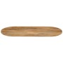 Tablero de mesa ovalado madera maciza de mango 140x60x2,5 cm de , Tableros para mesas - Ref: Foro24-370131, Precio: 124,53 €,...