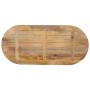 Tablero de mesa ovalado madera maciza de mango 140x60x2,5 cm de , Tableros para mesas - Ref: Foro24-370131, Precio: 124,53 €,...