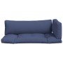 Cojines para muebles de palets 3 uds tela Oxford azul marino de , Cojines para sillas y sofás - Ref: Foro24-378291, Precio: 7...