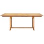 Set de comedor jardín 7 pzas polipropileno madera maciza beige de , Conjuntos de jardín - Ref: Foro24-3281735, Precio: 822,99...