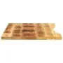 Tablero de escritorio con curva madera mango rugosa 90x50x2,5cm de , Accesorios y productos para escritorios - Ref: Foro24-37...
