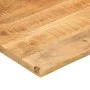 Tablero de escritorio con curva madera mango rugosa 90x50x2,5cm de , Accesorios y productos para escritorios - Ref: Foro24-37...