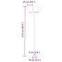 Farolas de exterior 3 unidades acero inoxidable 215 cm de , Iluminación de exterior - Ref: Foro24-4006390, Precio: 220,55 €, ...