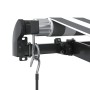 Toldo retráctil manual antracita y blanco 600x300cm de , Toldos - Ref: Foro24-3310243, Precio: 401,82 €, Descuento: %