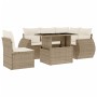 Juego de sofás jardín con cojines 6 pzas ratán sintético beige de , Conjuntos de jardín - Ref: Foro24-3268538, Precio: 483,47...