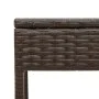 Tumbonas con mesita 2 unidades ratán sintético marrón by , Loungers - Ref: Foro24-4002717, Price: 312,89 €, Discount: %